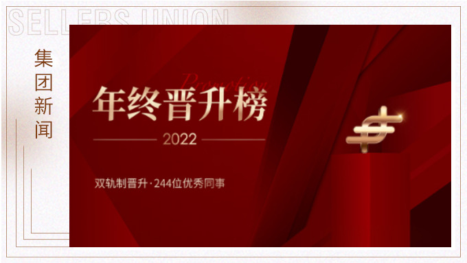 j9九游会官方网站集团2022年终晋升榜